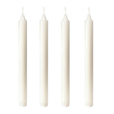 Kronljus Stearin 25cm 9tim Vit 120st